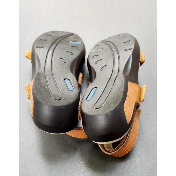 Aravon  Womens Sz9 Power Comfort Tan Leather Sandals Summer Shoes - Picture 9 of 12